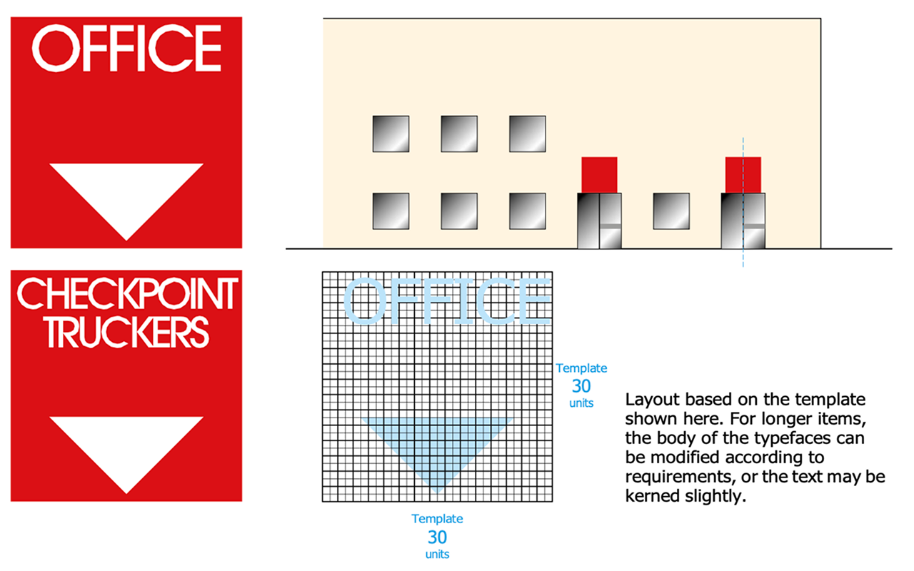 Katoen Natie Office Signs Template