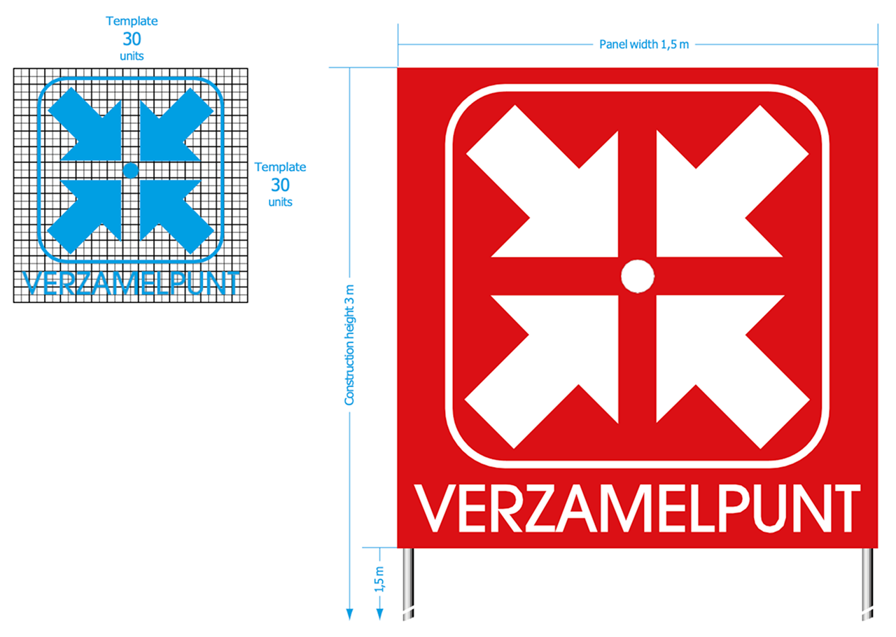Katoen Natie Assembly Point Signs